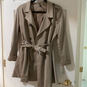 Beige Trench Coat
